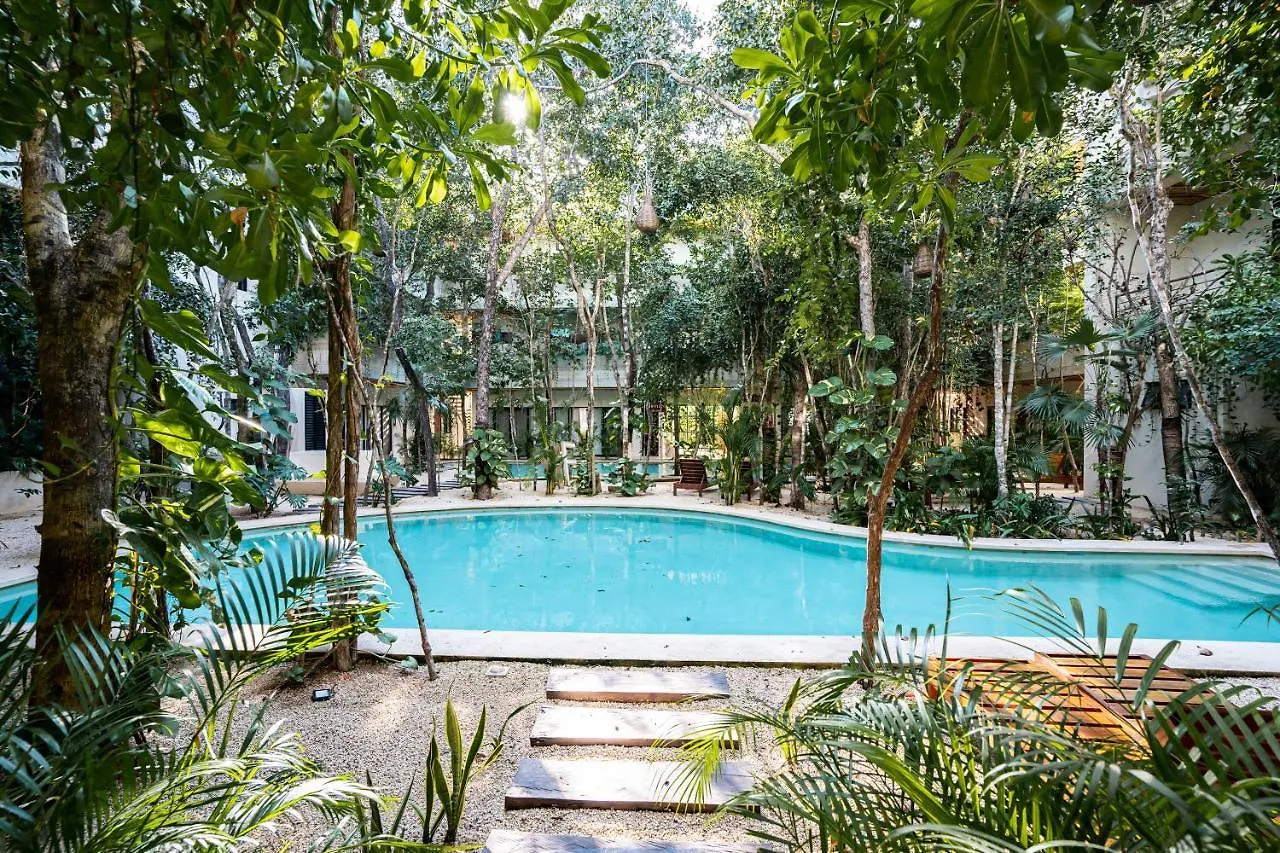 Apartmán Casai - Bohemian Eco-Loft In La Veleta, Tulum - 2 Pools, Gym
