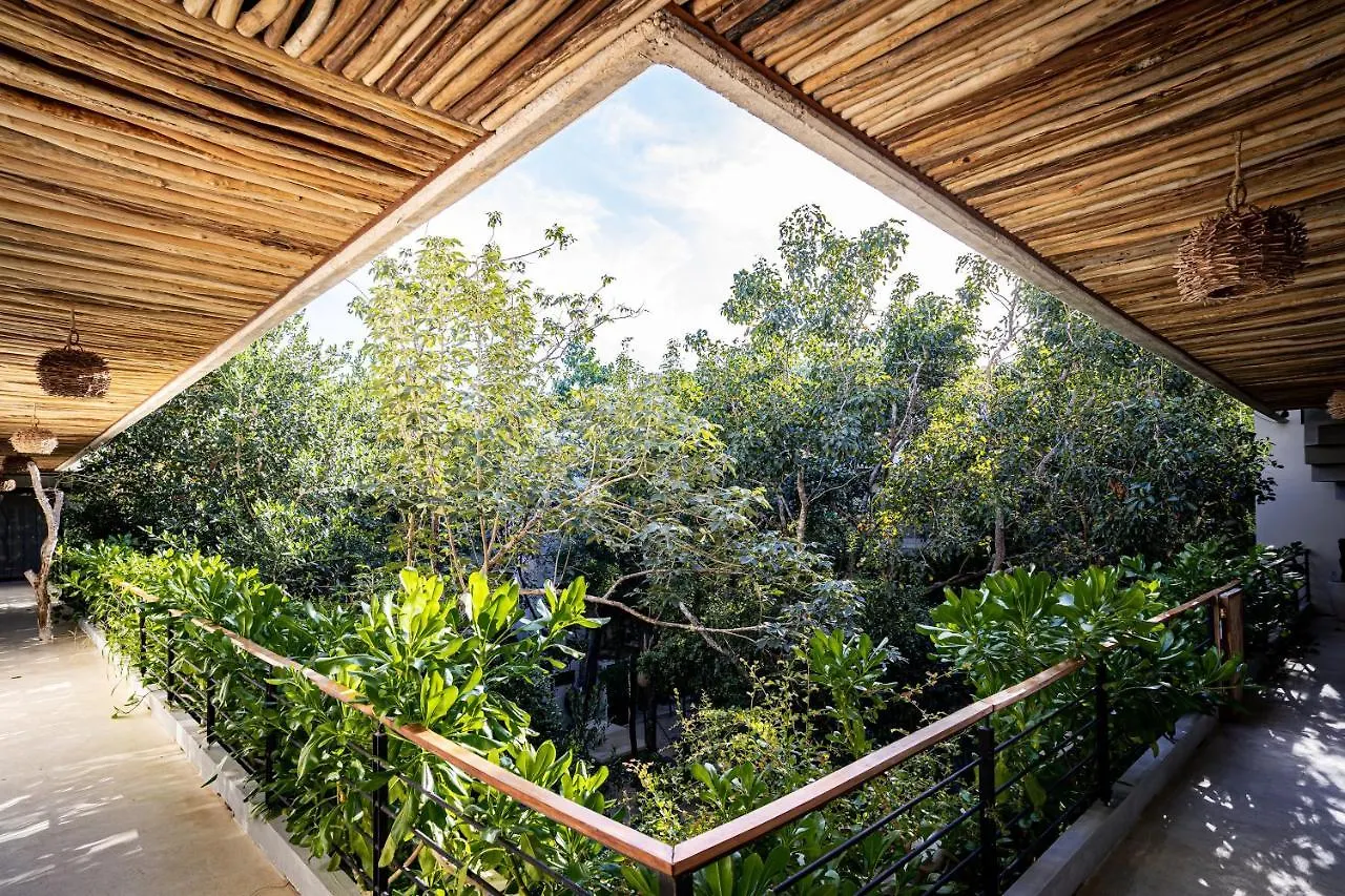 Apartmán Casai - Bohemian Eco-Loft In La Veleta, Tulum - 2 Pools, Gym 0*,
