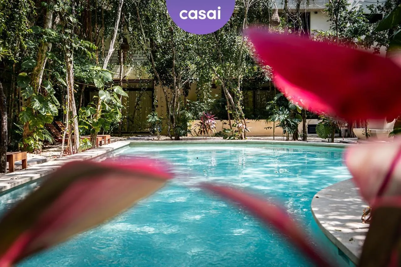 Apartmán Casai - Bohemian Eco-Loft In La Veleta, Tulum - 2 Pools, Gym