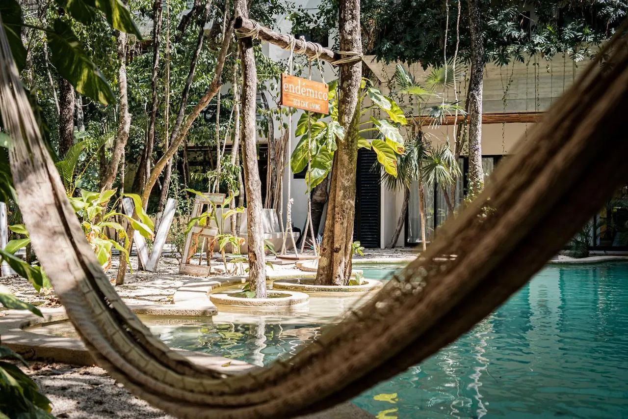 Apartmán Casai - Bohemian Eco-Loft In La Veleta, Tulum - 2 Pools, Gym